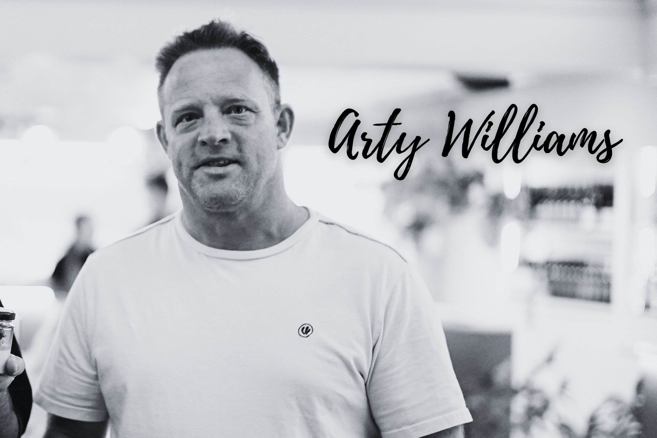 Arty Williams, Grape v Grain wine and beer tasting event at INDIDOG in Falmouth, Cornwall with Moet and Sharps Arty Williams, Grape v Grain wine and beer tasting event at INDIDOG in Falmouth, Cornwall with Moet and Sharps