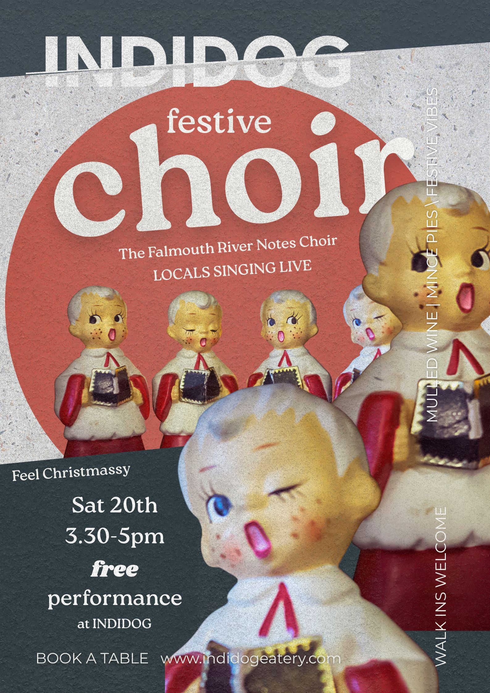 Christmas, choir, performance, Falmouth, Cornwall