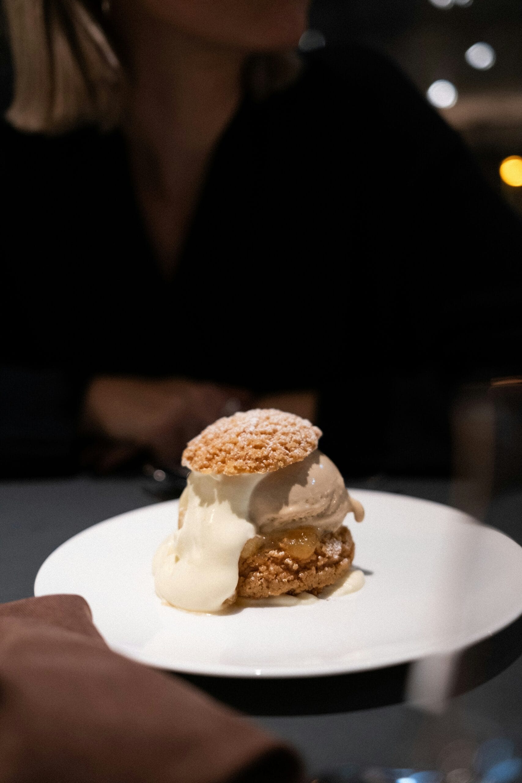 Desserts at INDIDOG restaurant in Falmouth