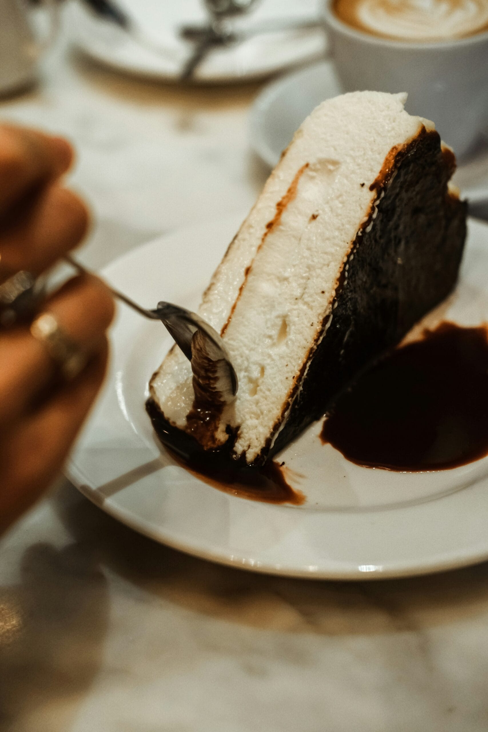 Desserts at INDIDOG restaurant in Falmouth